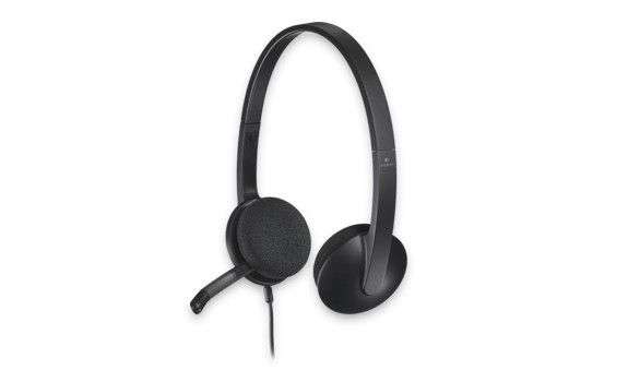 Logitech H340 USB Computer Headset - BLACK - USB - N/A - EMEA - LANG SET 935