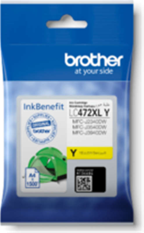 Yellow Ink Cartridge for MFC-J3540DW/ MFC-J3940DW/ MFC-J2340DW