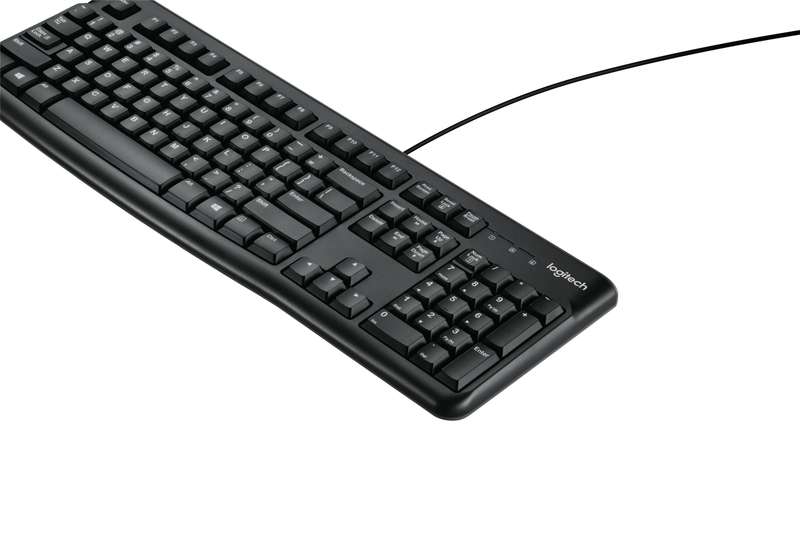 Logitech K120 USB Corded Keyboard