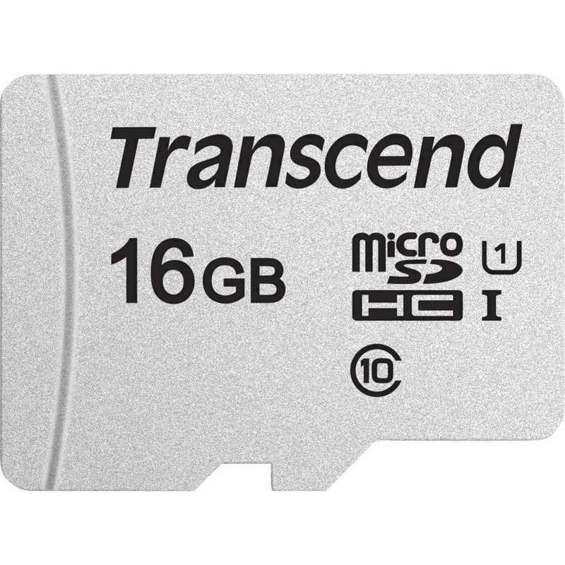 TRANSCEND 300S 16GB MICRO SD UHS-I U1 CLASS 10 READ 95 MB/S WRITE 45MB/S WITH SD ADAPTOR -TLC