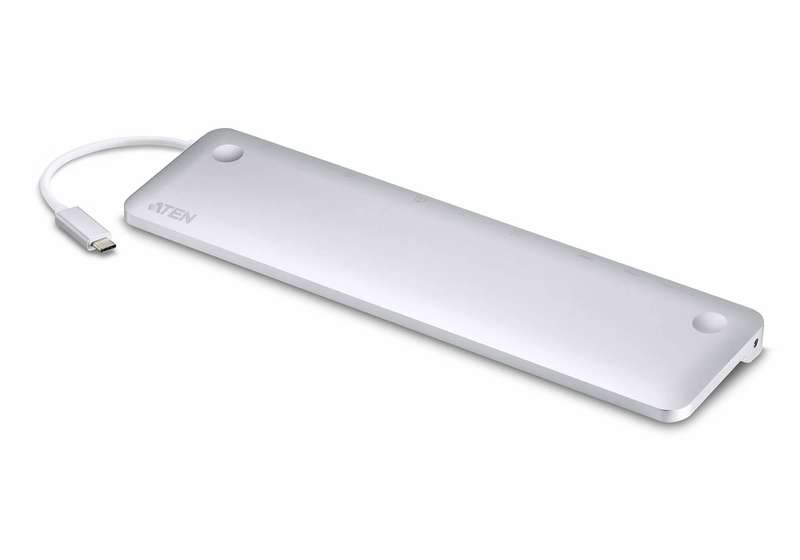 ATEN USB-C Multiport Dock with Power Pass-Through