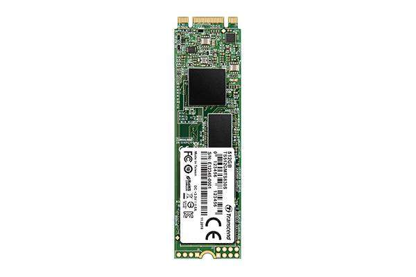 TRANSCEND 512GB MTS830S M.2 SATA3 2280 SSD - 3D TLC
