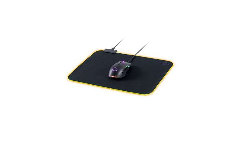 Cooler Master MP750 Medium Flexible RGB Mousepad; Smooth Surface; Thick RGB borders; Water Repell...