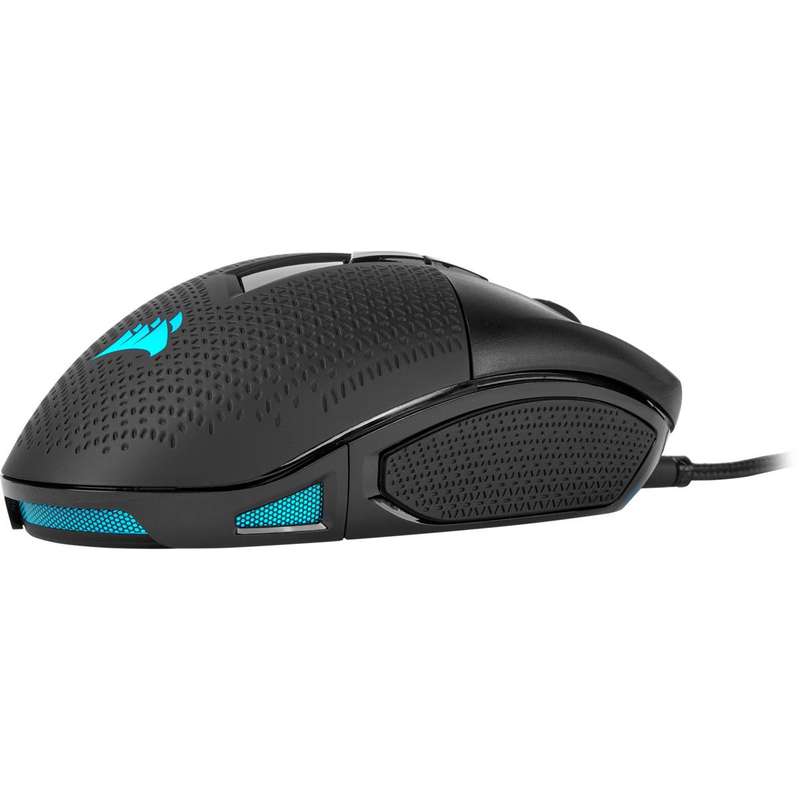 CORSAIR NIGHTSWORD RGB; Performance Tunable FPS/MOBA Gaming Mouse; Black; Backlit RGB LED; 18000 ...
