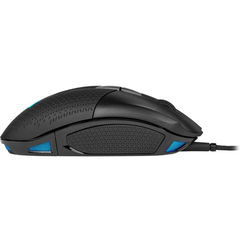 CORSAIR NIGHTSWORD RGB; Performance Tunable FPS/MOBA Gaming Mouse; Black; Backlit RGB LED; 18000 ...