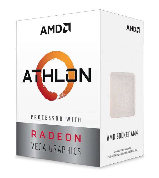 TRAY CPU-AMD Athlon 3000G SKT AM4 CPU; 2 Core/4 Thread; Base Clock 3.5ghz. (TRAY CPU; NO COOLER)
