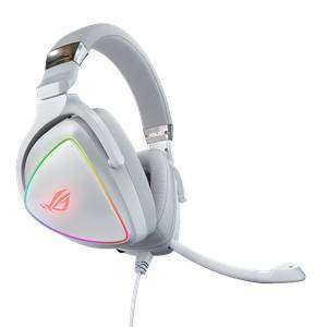 RGB gaming headset with Hi-Res ESS Quad-DAC; circular RGB lighting effect and USB-C connector for...