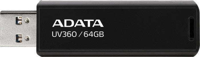 Adata UV360 64GB USB 3.0 Flash Drive - Black
