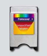 TRANSCEND PCMCIA ADAPTER FOR COMPACT FLASH CARD