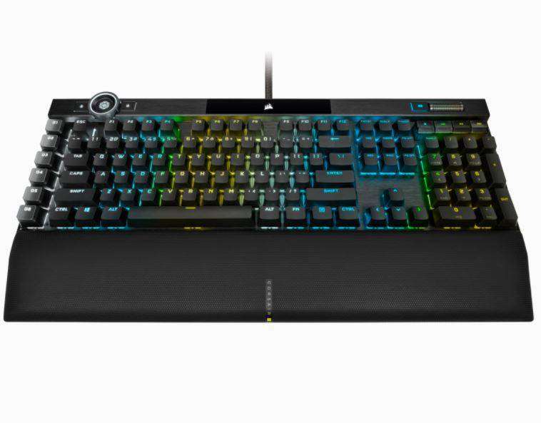 Corsair K100 RGB Optical-Mechanical Wired Corsair OPX Switch Keyboard