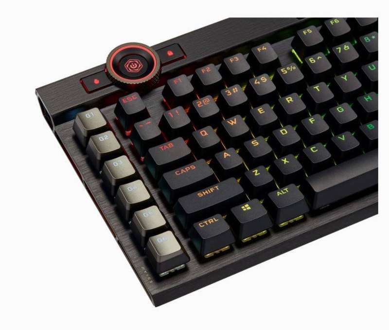 Corsair K100 RGB Optical-Mechanical Wired Corsair OPX Switch Keyboard