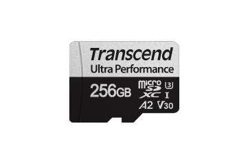 TRANSCEND 340S 256GB ULTRA PERFROMANCE MICRO SD UHS-I  U3 V30 A2 CLASS10 - READ 160 MB/S - WRITE ...