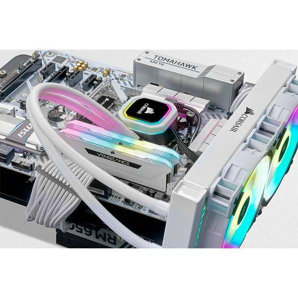 Corsair VENGEANCEÂ® RGB PRO SL 16GB (2 x 8GB) DDR4 DRAM 3200MHz C16 Memory Kit; 18-22-22-42; 1....
