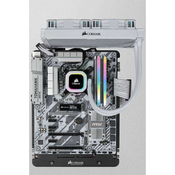 Corsair VENGEANCEÂ® RGB PRO SL 16GB (2 x 8GB) DDR4 DRAM 3200MHz C16 Memory Kit; 18-22-22-42; 1....