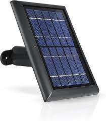 Ring - Solar Panel V4- 2nd Gen - Black ( For Stick Up Pro Spotlight Plus Spotlight Pro)