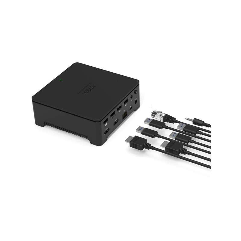 PORT DOCKING STATION - 2 X 2K - USBC AND USBA UP TO 100W
