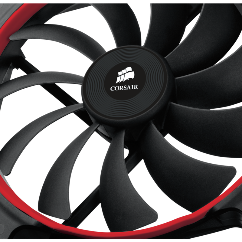140mm Corsair AF140 Low-noise