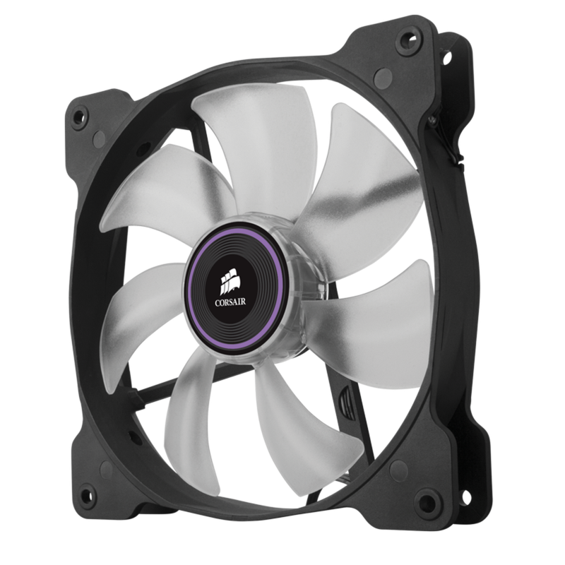 Corsair AF140 High Static Pressure Airflow 140mm Fan with PURPLE LED - CO-9050028-WW