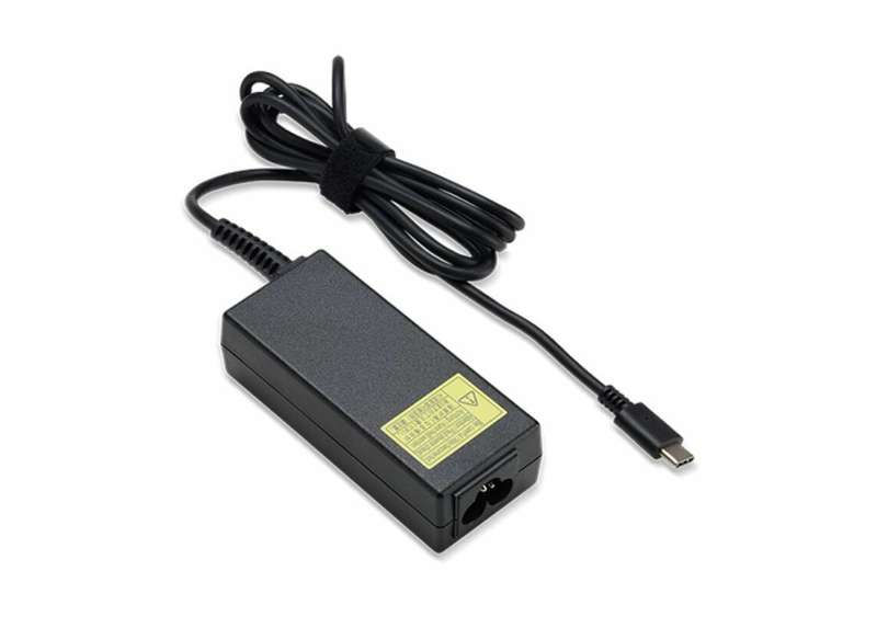 Acer 65W Power Adaptor Type C Black with ZA power cord