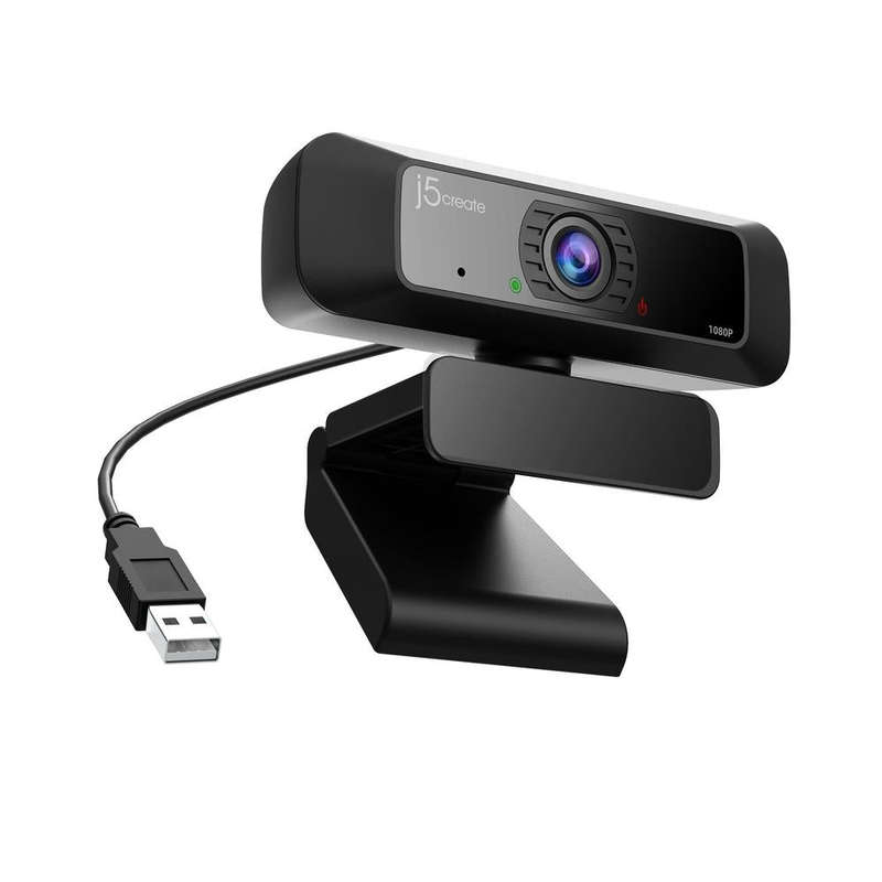 J5 jVCU100 HD Webcam USB HD Webcam with 360° Rotation