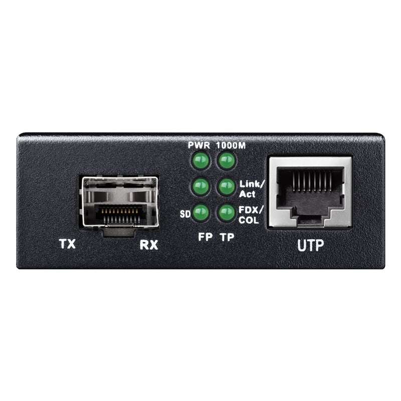 10/100/1000M Fibre to Gigabit Ethernet Media Converter