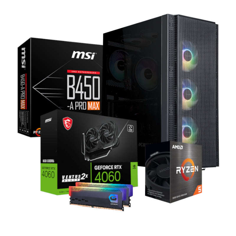 PCBUILDER 5600X RTX4060 16GB 1TB W11H