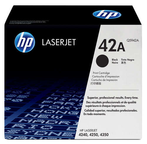 HP 42A LaserJet 4250/4350/4240 Black Print Catridge
