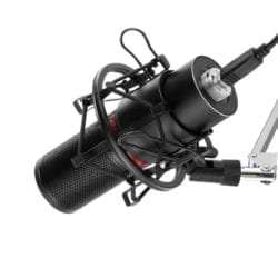 REDRAGON CARDIOID USB GAMING MIC AND TRIPOD  BLACK