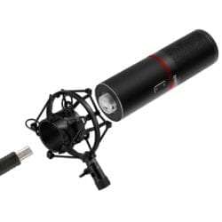 REDRAGON CARDIOID USB GAMING MIC AND TRIPOD  BLACK