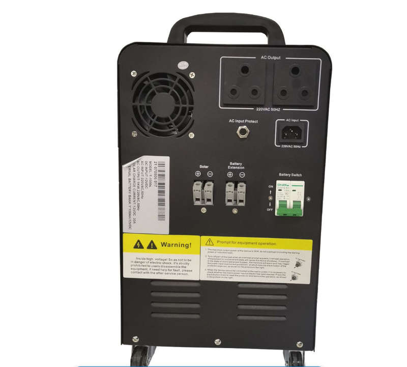 RCT MegaPower 1KVA/1000W Inverter Trolley With 1 x 100AH Battery (UNBOXED  DEAL/REFURBISHED)
