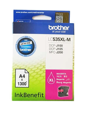 Brother LC535XL-M Magenta Ink Cartridge