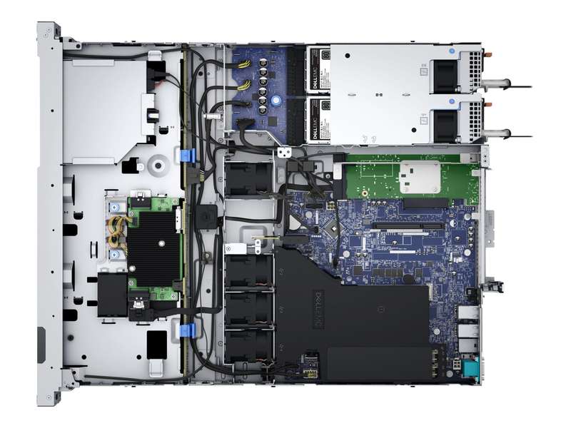 Dell PE R350/Chassis 4 x 3.5 HotPlug/Xeon E-2314/16GB/1x2TB/ReadyRails/Bezel/Broadcom 5720 Dual P...