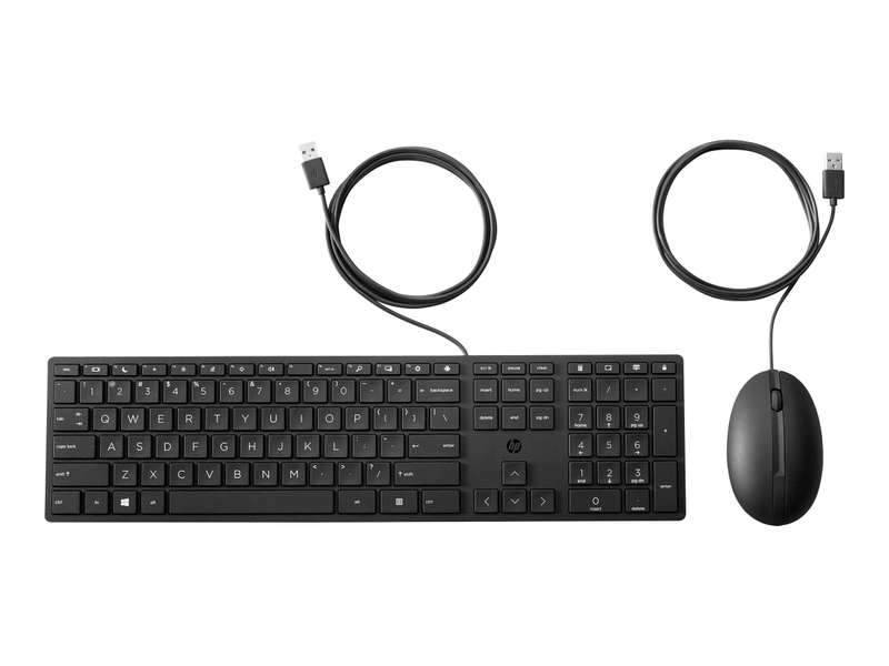 HP Wired Desktop 320MK Mouse and Keyboard