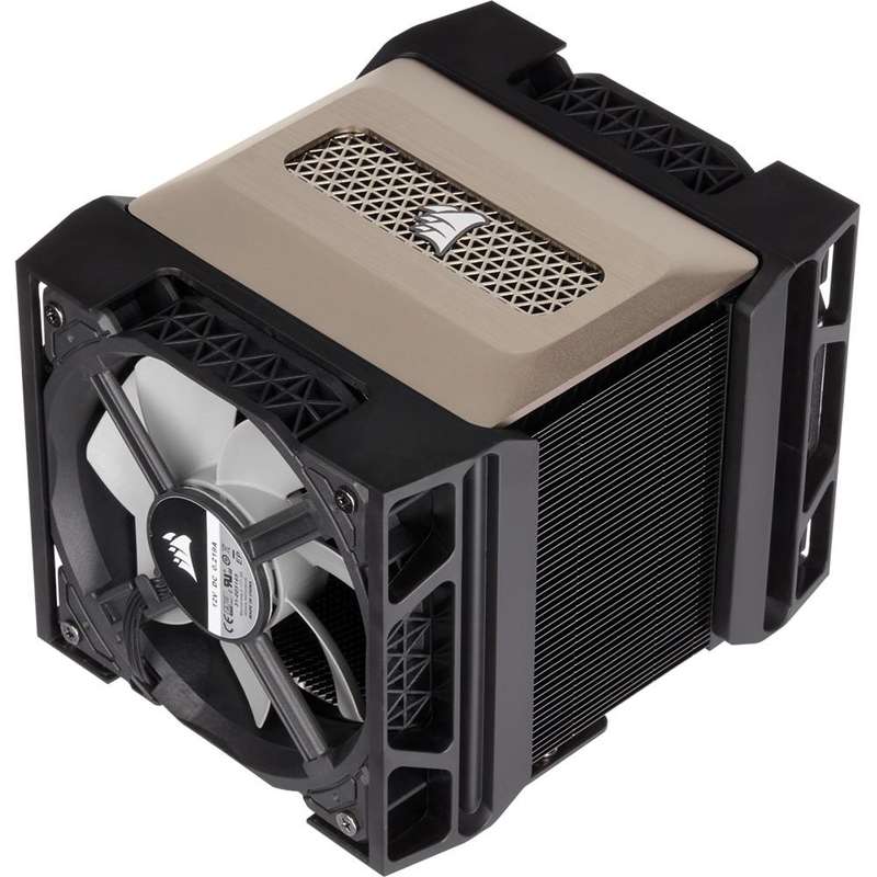 Corsair A500 Dual Fan CPU Cooler / Slide-and-Lock Fan Mount / Dual ML120 PWM Fans / Magnetic Levi...