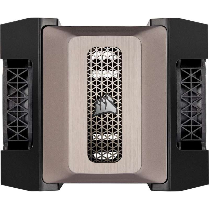 Corsair A500 Dual Fan CPU Cooler / Slide-and-Lock Fan Mount / Dual ML120 PWM Fans / Magnetic Levi...