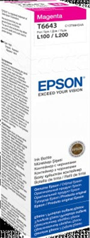 Ink Bottles Magenta 70ml EcoTank L565/ L550/ L486/ L455/ L386/ L382/ L365/ L355/ L355/ L310/ L307...