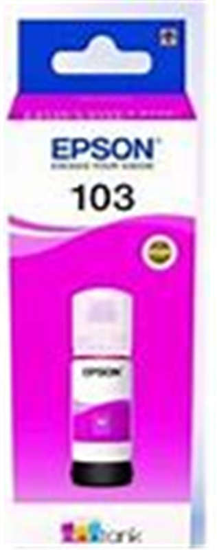 Ink Bottles Magenta 65ml EcoTank L5190 / L3111 / L1110 / L3150 / L3110 Epson 7500 pages