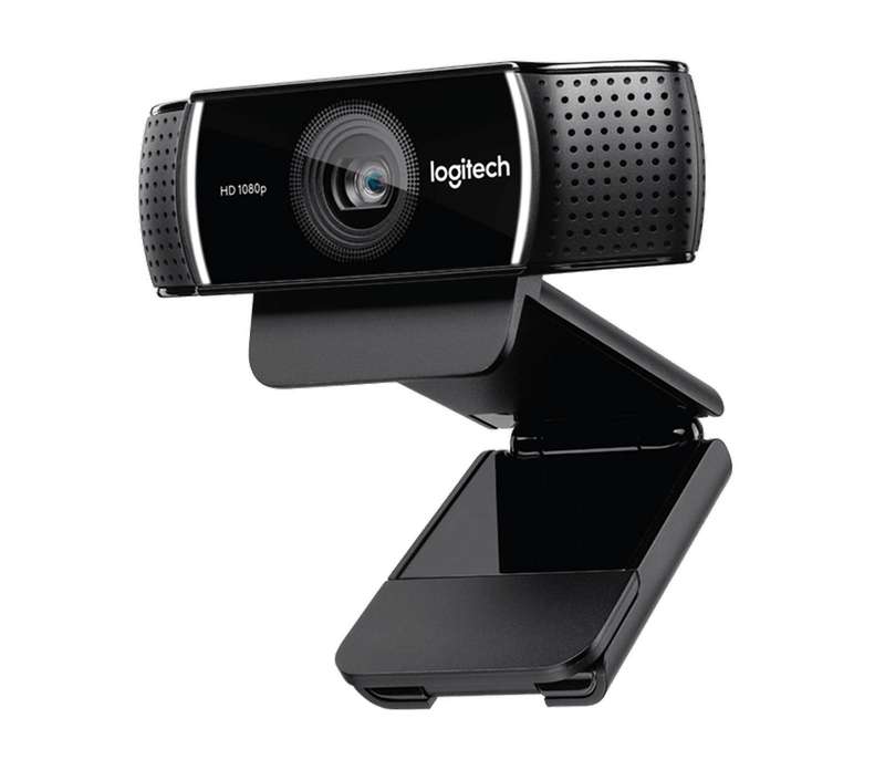 Logitech Webcam C922 HD Pro Webcam USB Full HD 10MP Carl Zeiss Lens 20 step autofocus Microphone ...