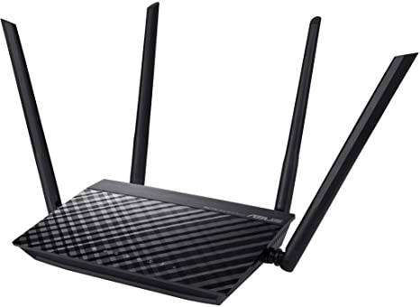 Wireless-AC1200 Dual-Band Router; 802.11ac; 867 Mbps (5GHz); 802.11n; 300 Mbps (2.4GHz); 2.4Ghz/5...