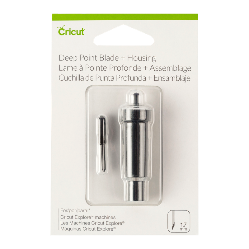 2002293 - Cricut Explore/Maker Deep-Point Blade with Housing.