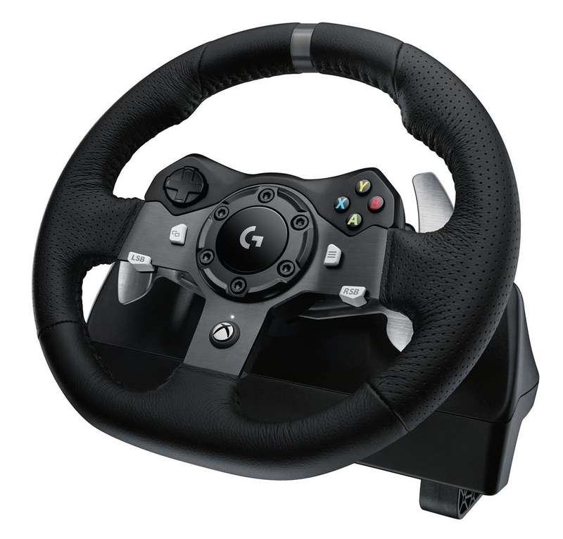 Logitech Gaming Steering Wheel G920 Driving Force USB definitive sim racing wheel exclusively for...