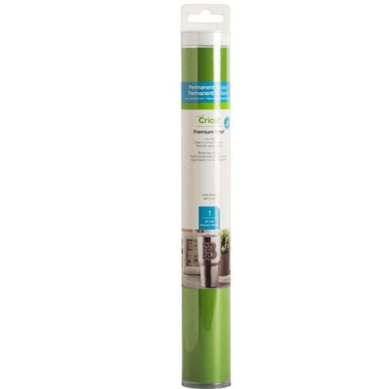 2005199: Cricut Premium Vinyl Permanent 30x120cm (Lime Green)