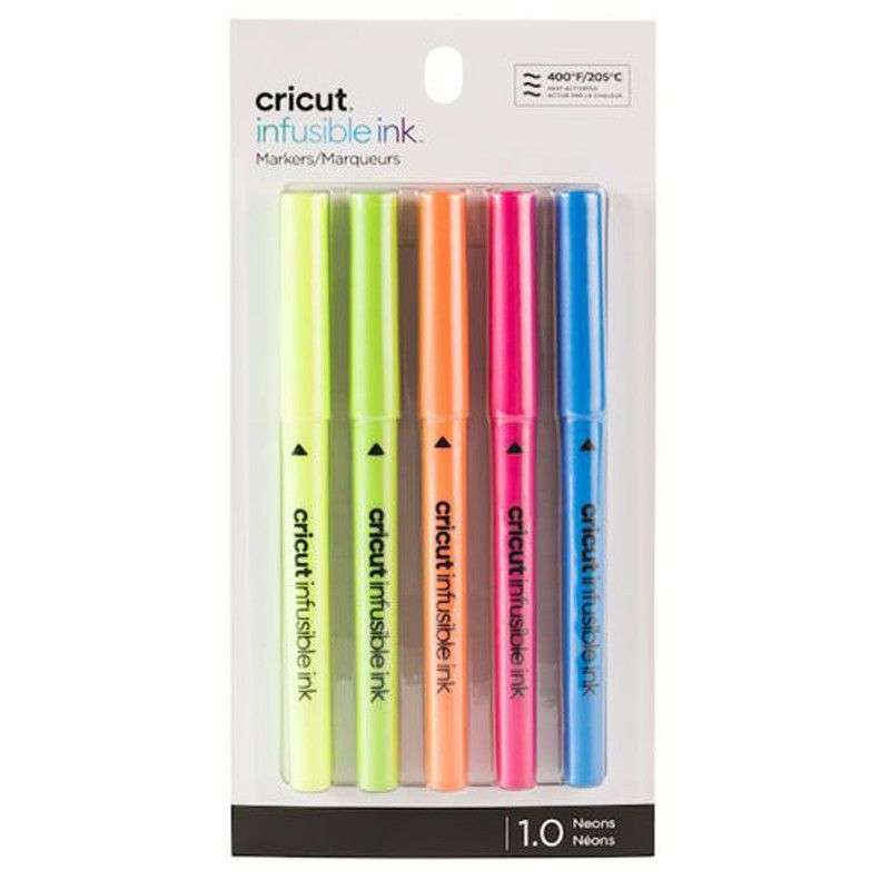 2006258 - Cricut Explore/Maker Infusible Ink Medium Point Pen Set 5-pack (Brights); .