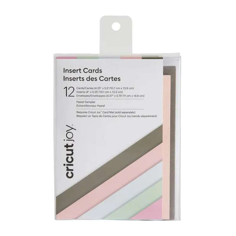 2007257 - Cricut Joy Insert Cards 12-Pack (Pastel)