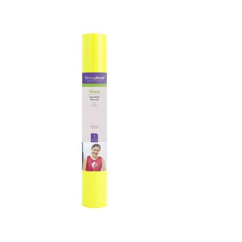 2004430 - Cricut Sportflex Iron-On 29X60cm (Bright Yellow)