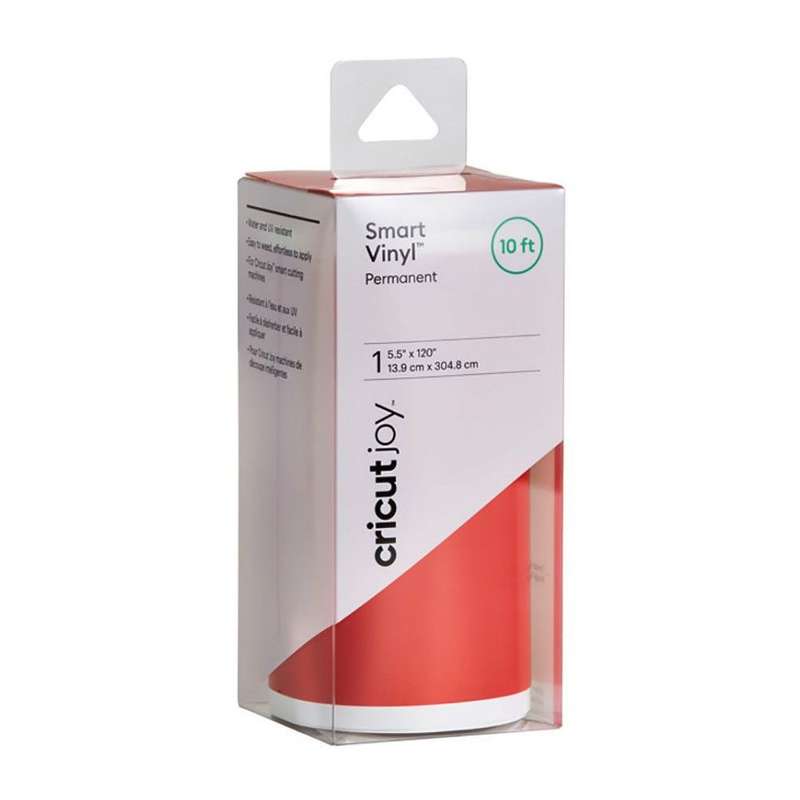 2008816: Cricut Joy Smart Vinyl  perm Value Roll 13.9 cm x 304.8 cm (Cardinal Red)