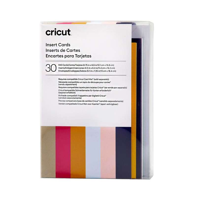 2009469 - Cricut Insert Cards Sensei R40 (12;1 Cm X 16;8 Cm) 30-Pack
