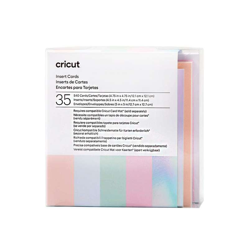 2009472 - Cricut Insert Cards Princess S40 (12;1 Cm X 12;1 Cm) 35-Pack