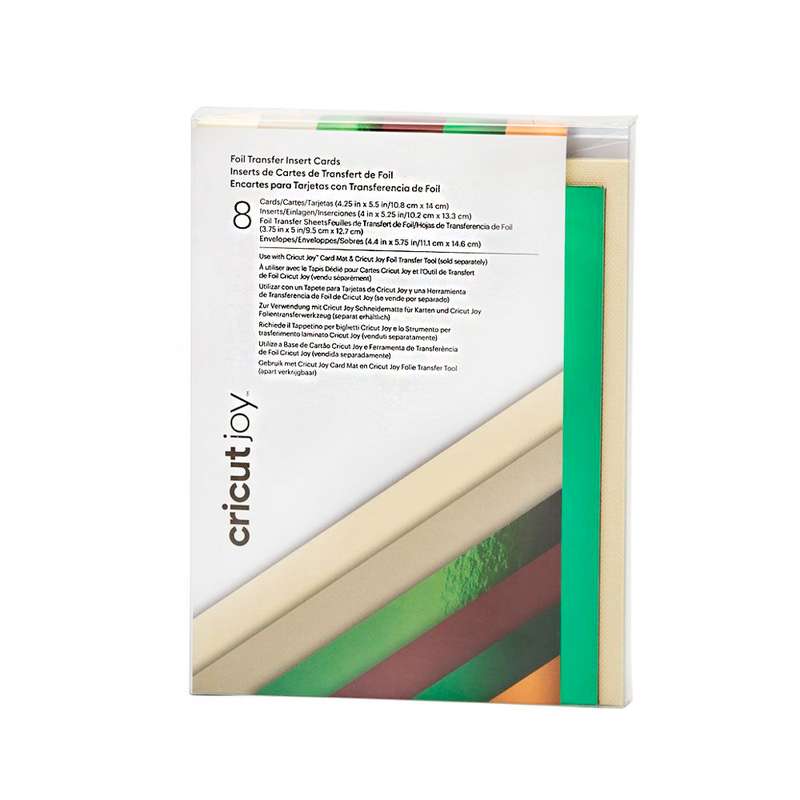 2009204 - Cricut Insert Cards Foil Cameron R20 (10;8 Cm X 14 Cm) 8-Pack