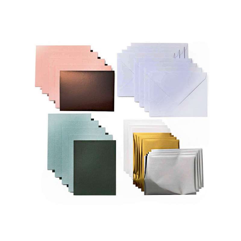 2009206 - Cricut Insert Cards Foil Forest R20 (10;8 Cm X 14 Cm) 8-Pack